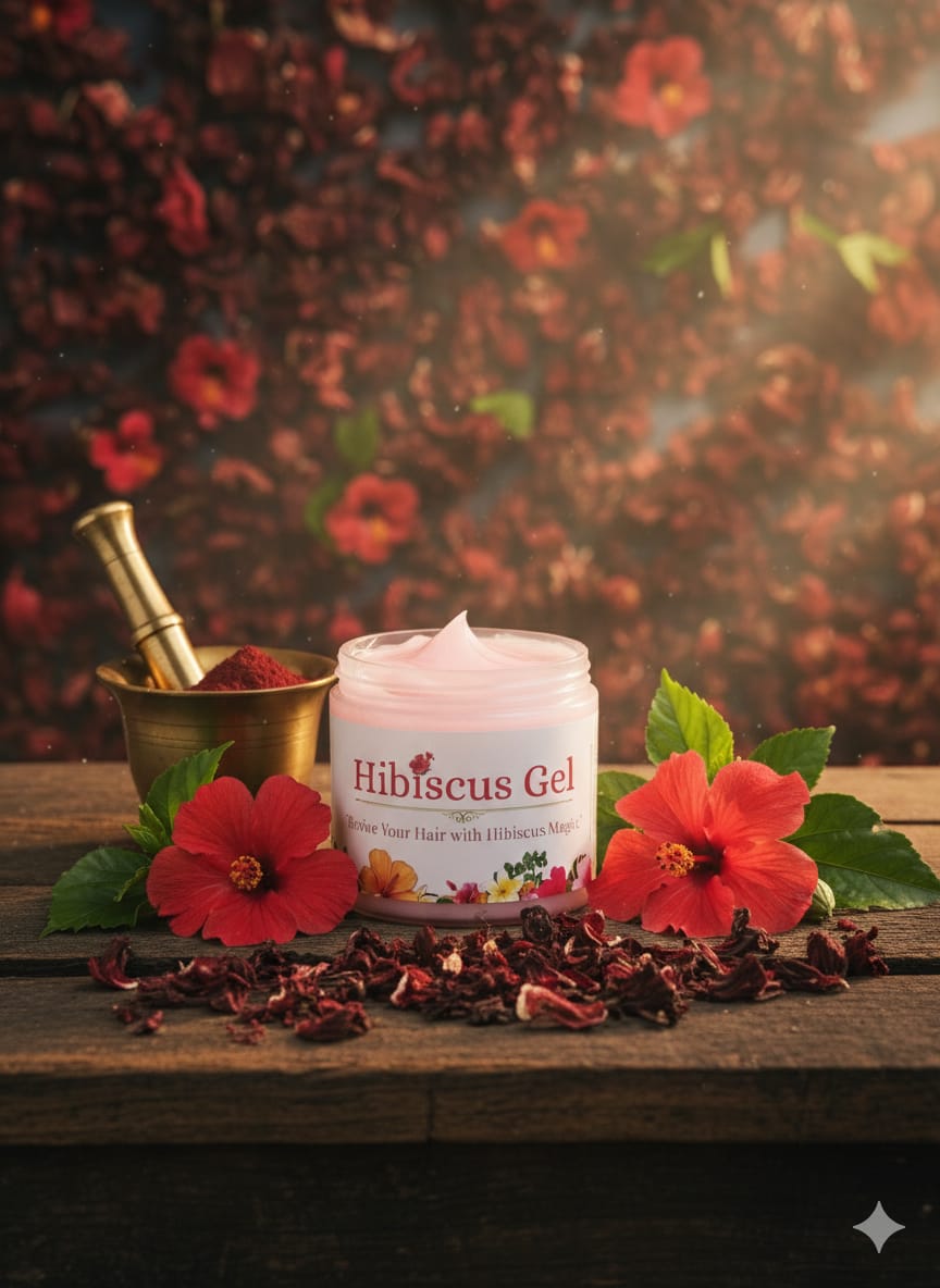 Hibiscus Hair Gel